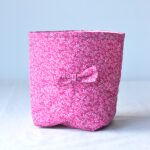 Bolsa Guateada Flores Rosa 1