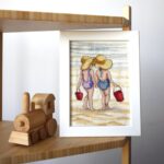 Cuadro En la Playa 1