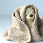Manta de Punto Beige 1
