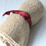 Manta de Punto Beige 2