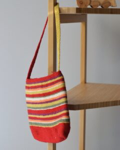 Bolso de Lana a Rayas