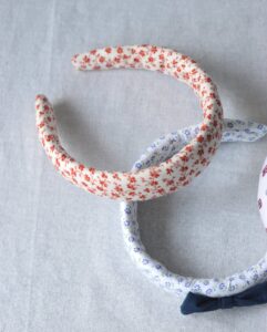 Diadema Flores Rojas