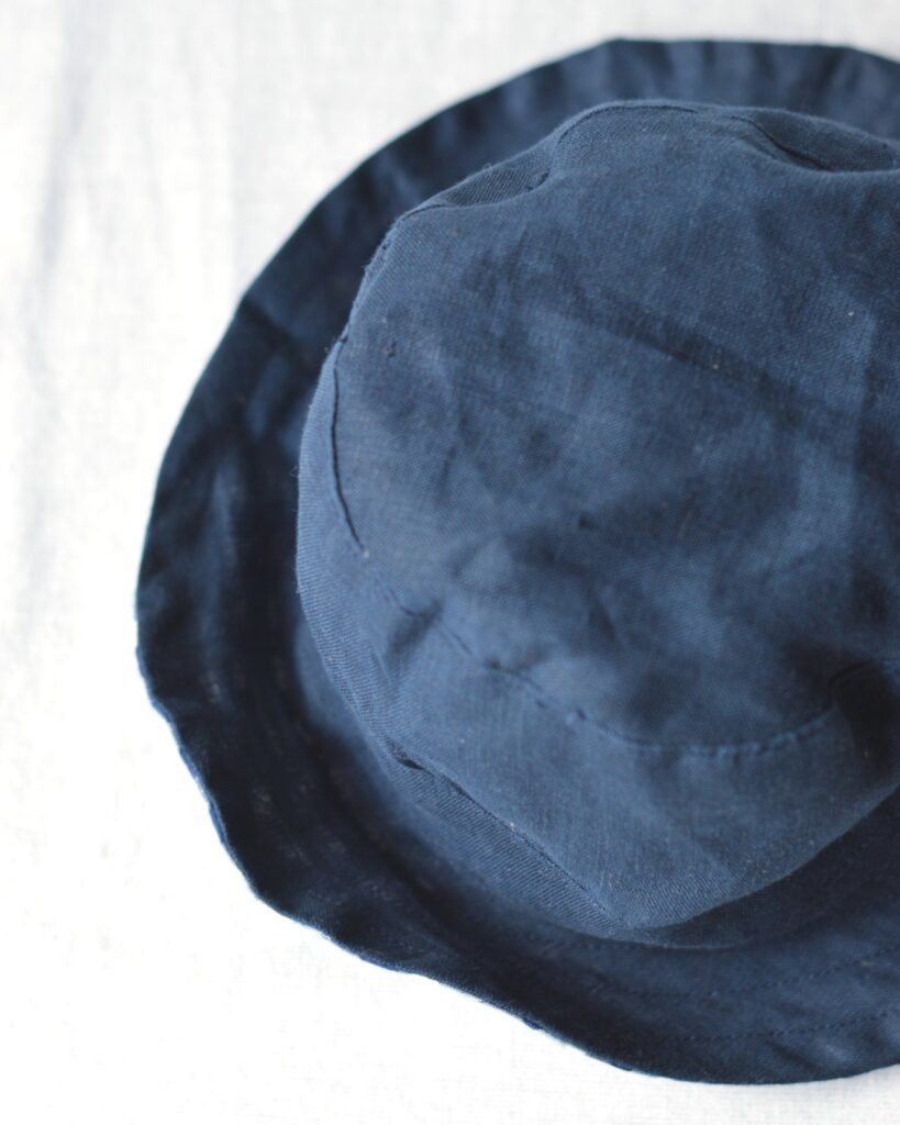Sombrero Lino Azul