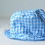 Sombrero Cuadros Azules y Blancos 2