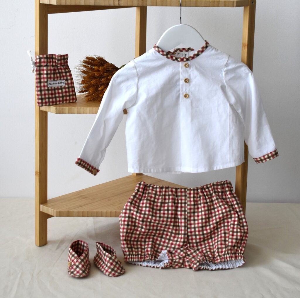 Conjunto Bombacho de Cuadros